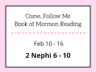 February 3rd Week Come Follow Me Book of Mormon Reading