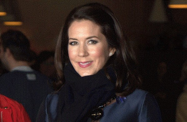 Crown Princess Mary of Denmark gives a speech at the KVINFO Conference, as patron of Women Deliver 2016 in Copenhagen.