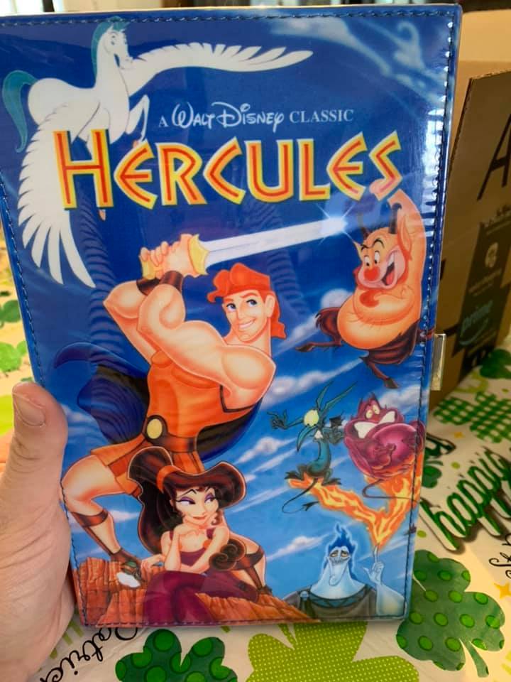 disney vhs clutch bags