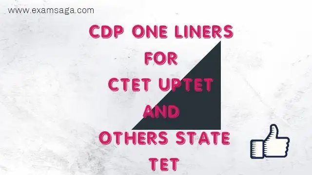 CDP-IMPORTANT-ONE-LINER
