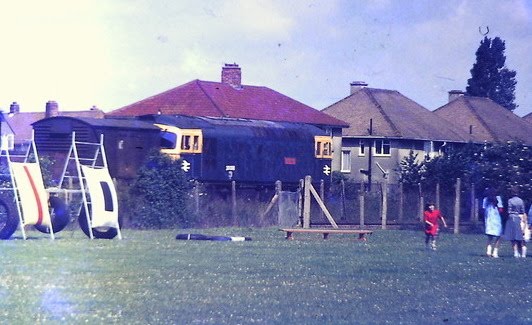 Gosport Freight passes Foxbury School