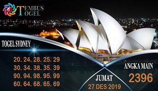 Prediksi Togel Angka Sidney Jumat 27 Desember 2019