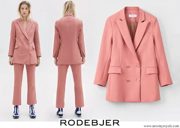 Crown Princess Victoria wore Rodebjer Nera Pink Suit