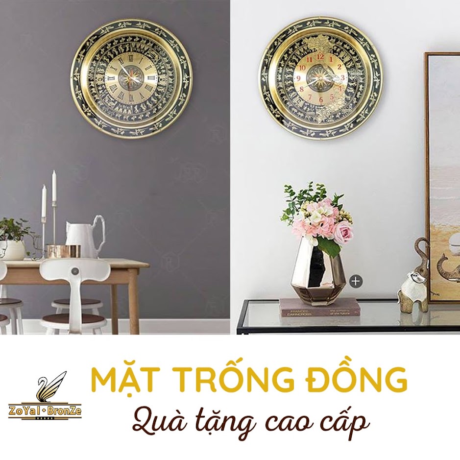 [A117] Mặt trống đồng treo tường chất lượng, giá tốt mua ở đâu?