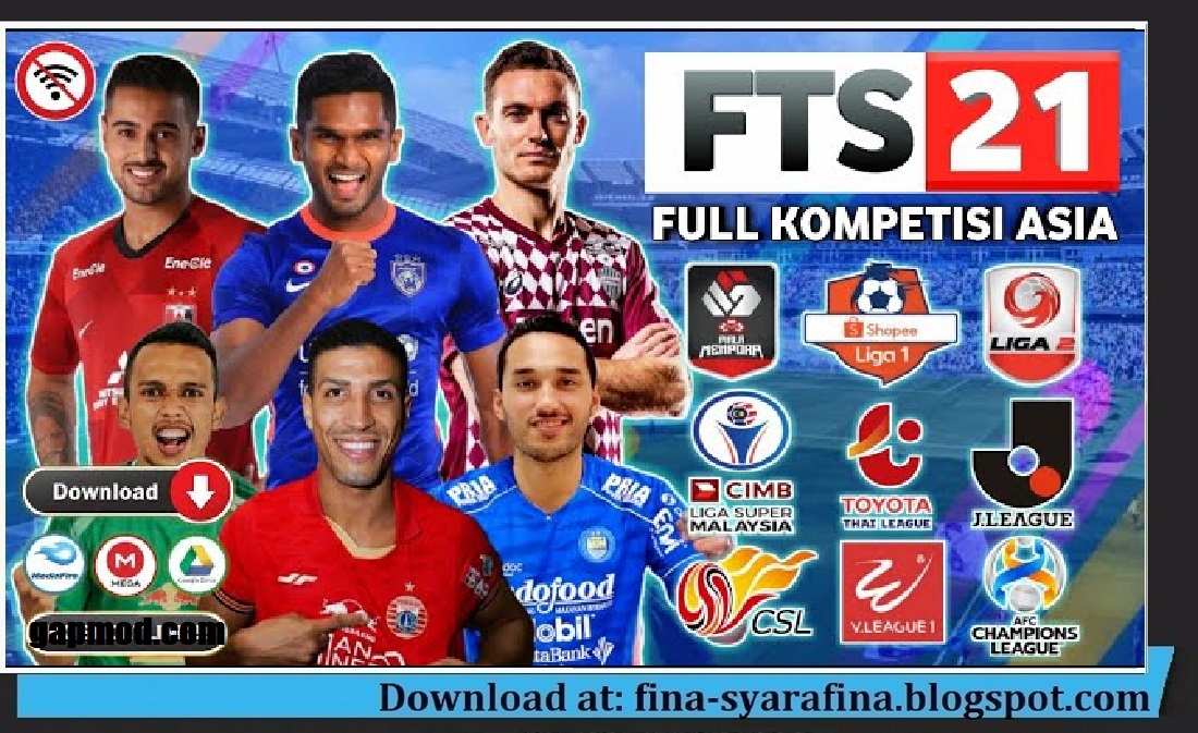 Download FTS 21 Full Asia Mod MENPORA Cup & SHOPEE Liga 1 Indonesia HD Graphic Update Kits Transfer Download FTS 21 Full Asia Mod MENPORA Cup & SHOPEE Liga 1 Indonesia HD Graphic Update Kits Transfer