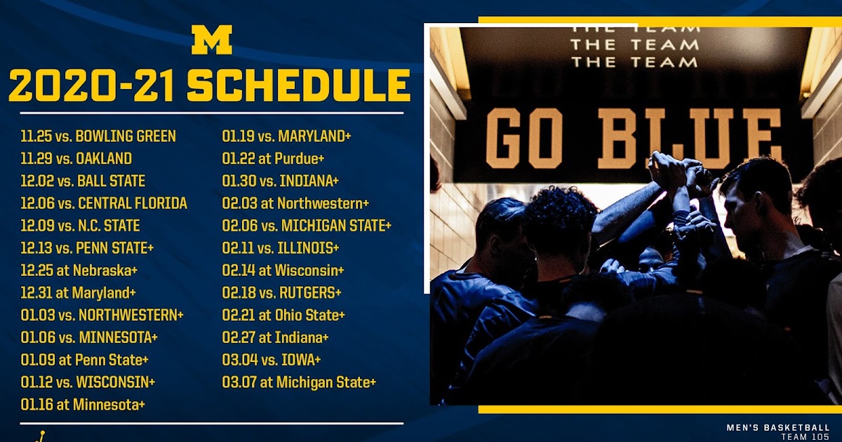 The BIG HOUSE Blog: Michigan Thursday: The Schedule is Here and X is a