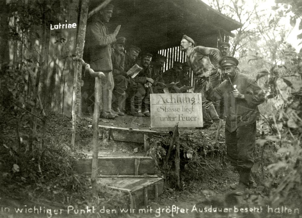 Vintage Soldier Latrine Duty