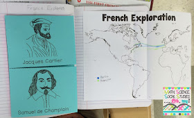 Math, Science, Social Studies......Oh, my!: Foldable Friday: Explorers