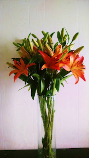 Autumn Bouquet royal sunset lily bouquet
