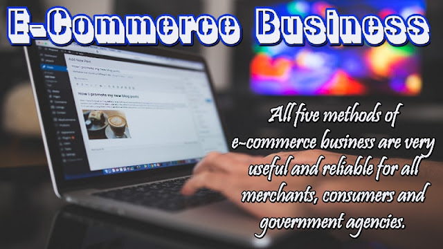 What is an "e-commerce business"?