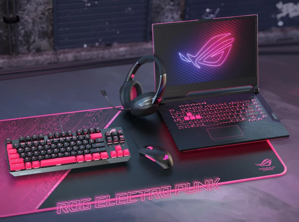 Asus ROG Strix G15 Electro Punk Edition, Laptop Gaming Nyentrik dengan Sentuhan Warna Pink