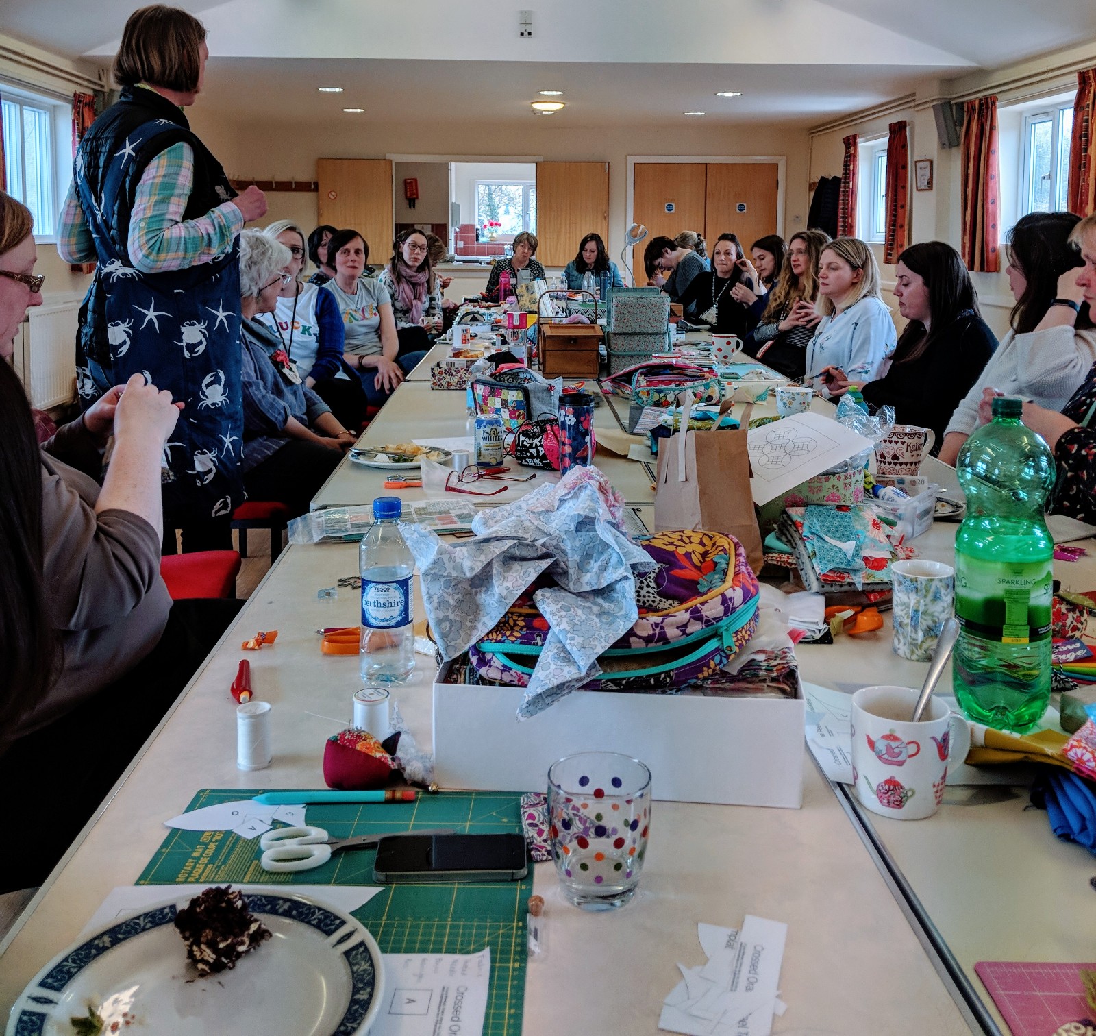 teaching at South West Modern Quilt Guild / CHARM ABOUT YOU