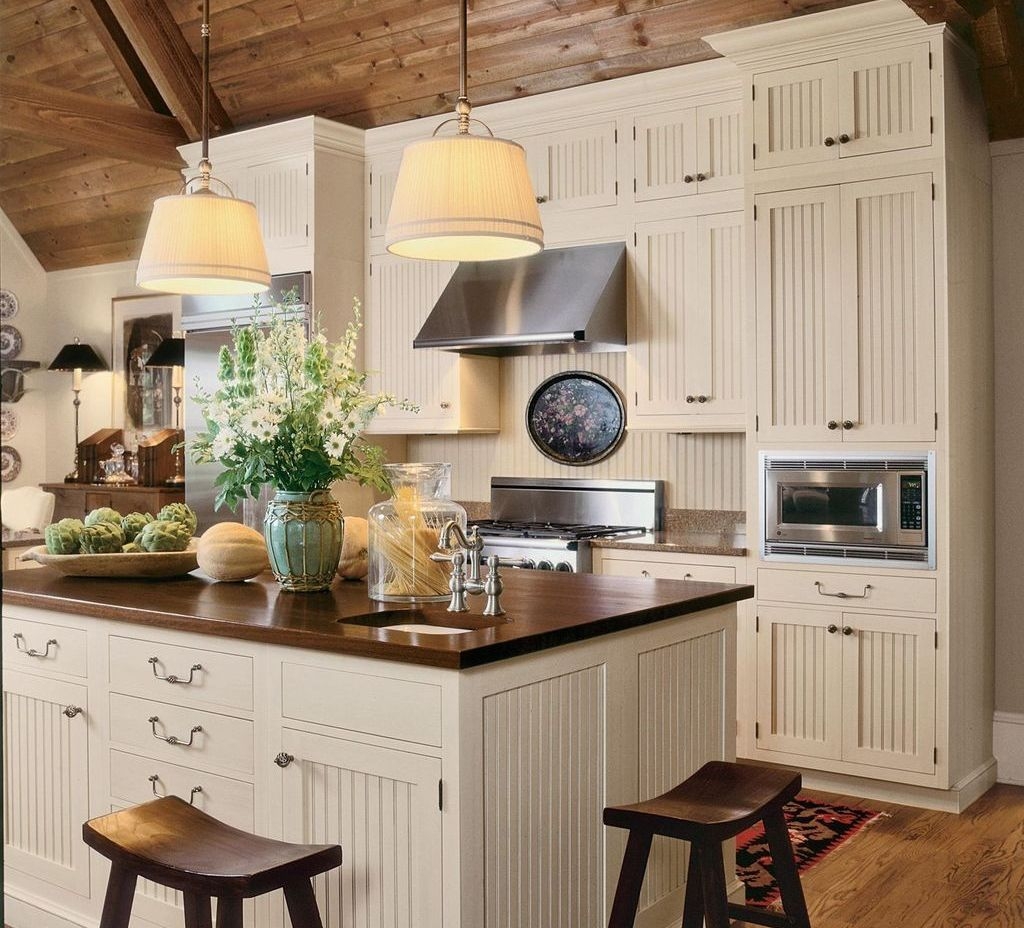 45+ Totally Inspiring Vintage Farmhouse Style Kitchen Island Ideas.