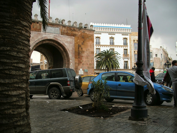 La puerta de Francia, en la entrada de la Medina de Túnez