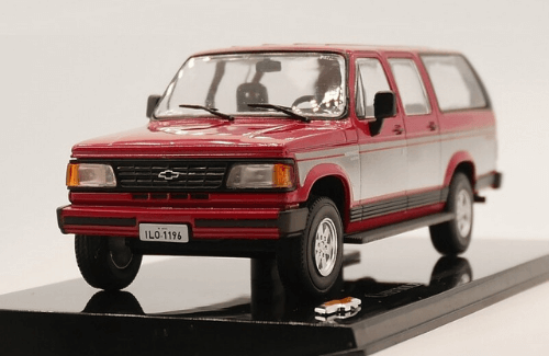 chevrolet collection, coleção chevrolet, chevrolet veraneio custom 1:43