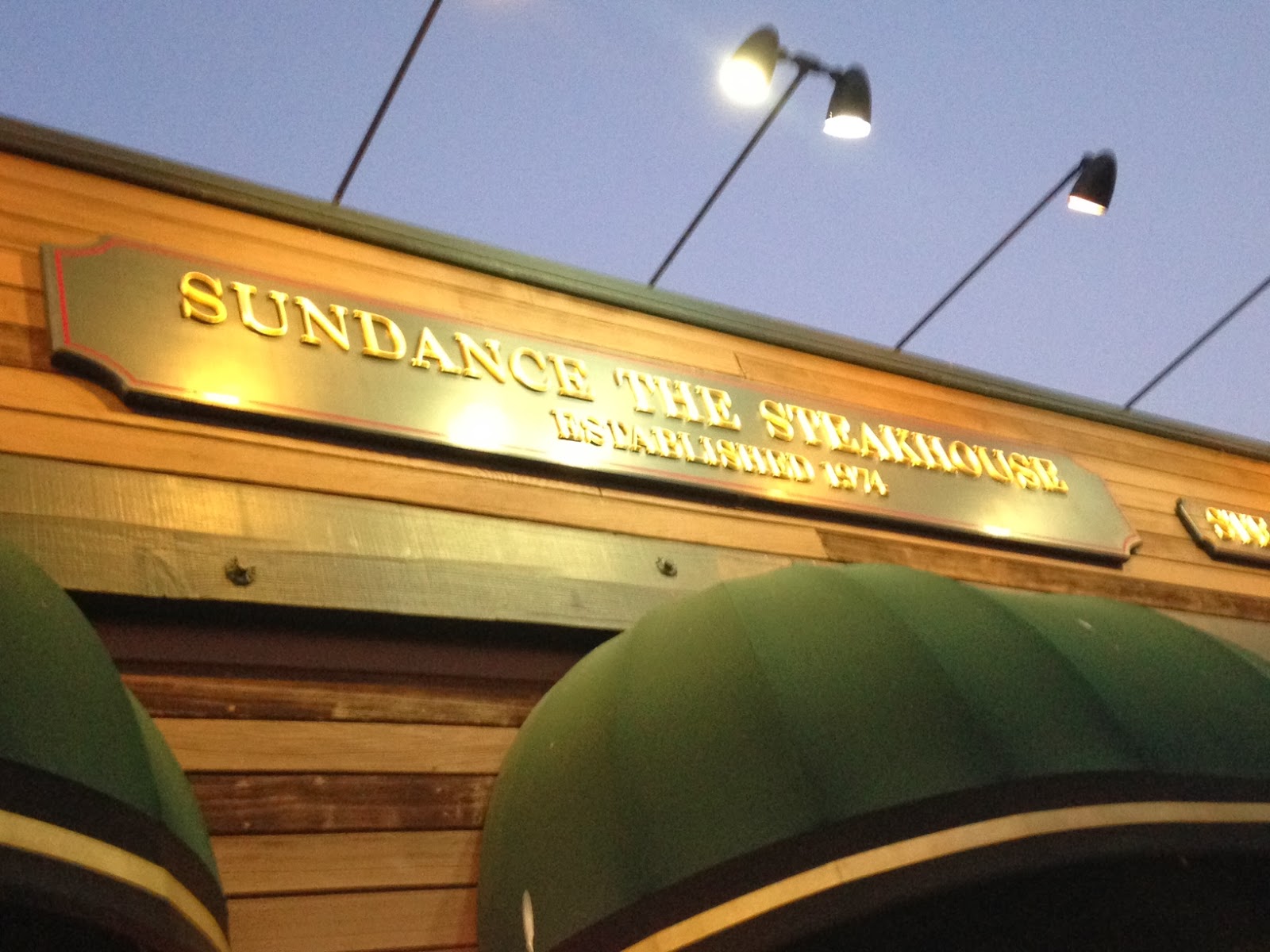 The Pastry Chef's Baking Restaurant Review Sundance the Steakhouse