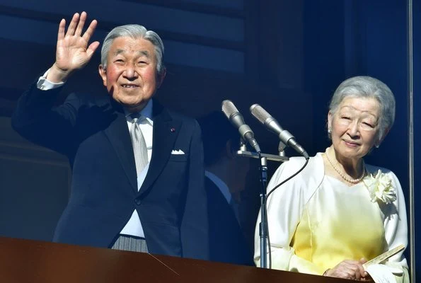 Emperor Akihito and Empress Michiko