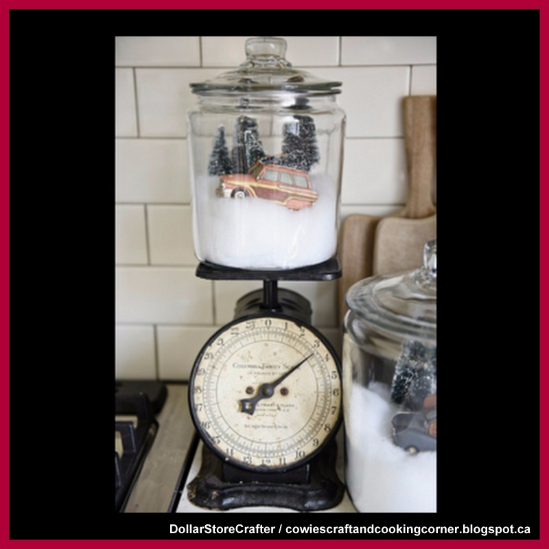 Dollar Store Crafter DIY Snow Globe Jars (Dollar Tree Crafts)
