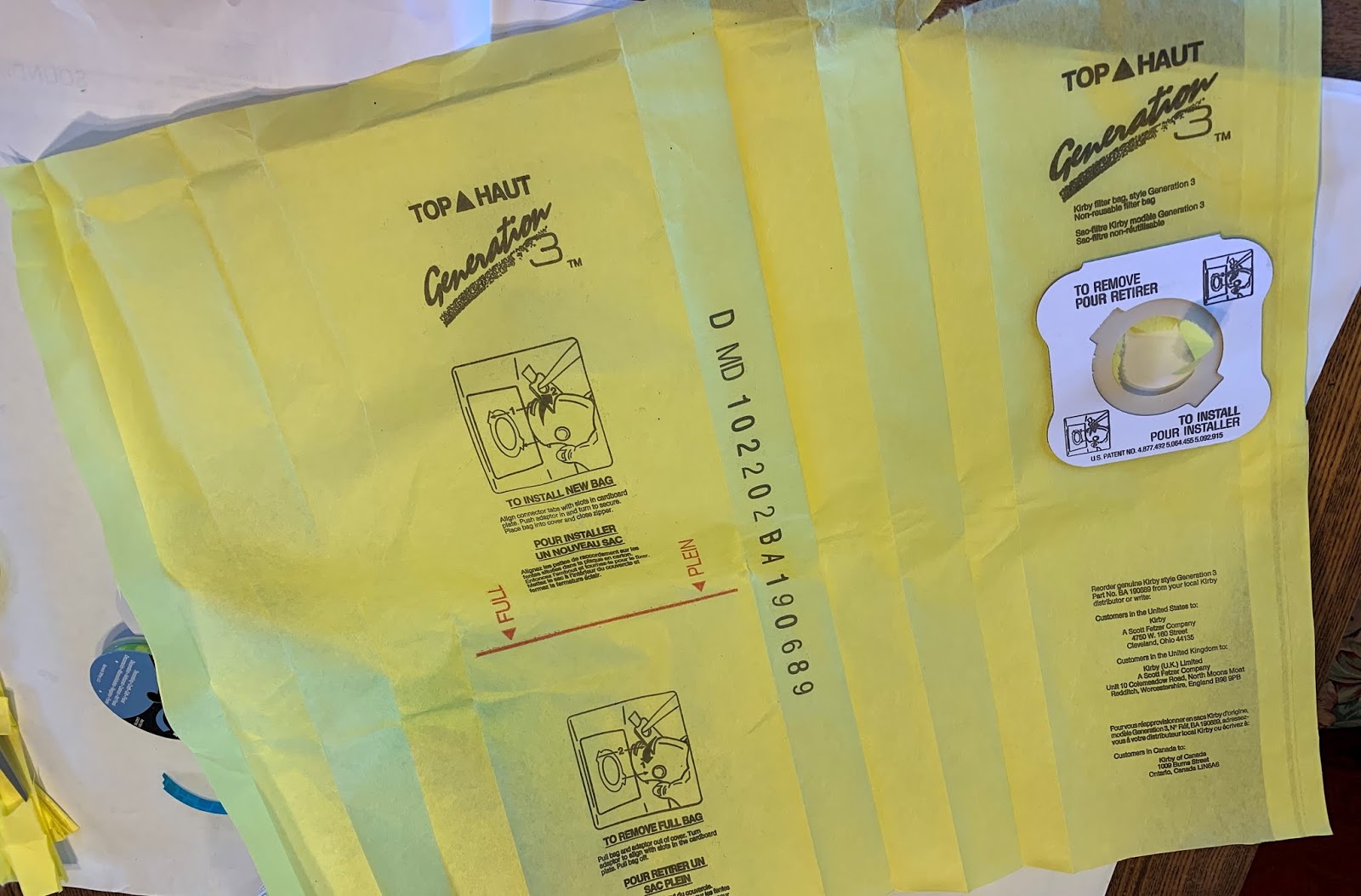 Make a MASK from a Vacuum Bag