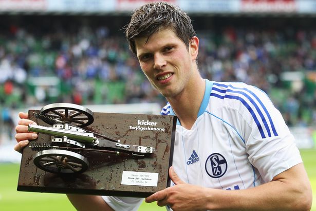 top footballer wallpaper: Klaas Jan Huntelaar Schalke 04 wallpapers