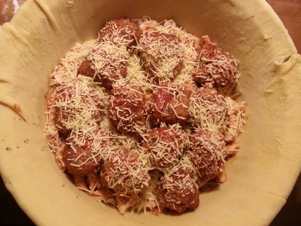 What's in my AGA? Timpano (Italian pasta dome)