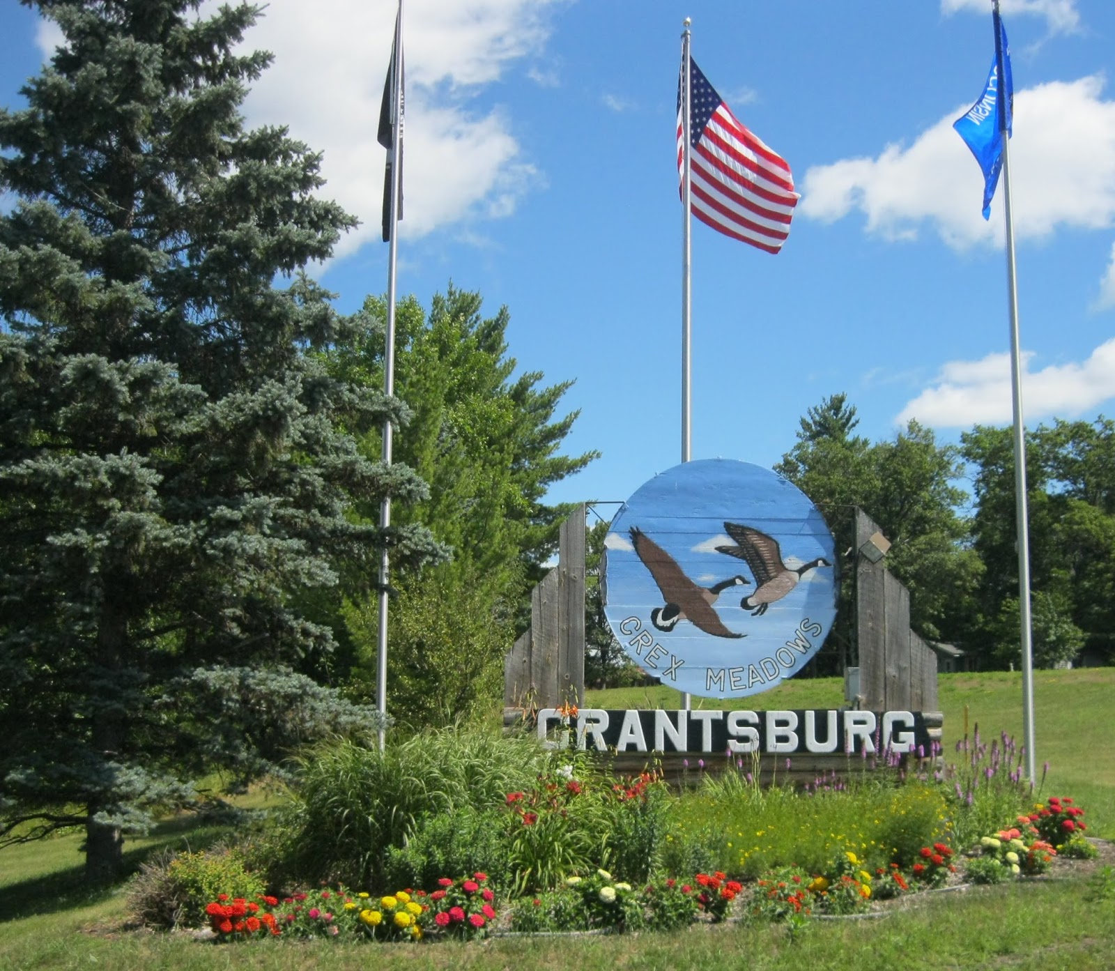 Garden Club 19882018 The Grantsburg sign is looking great!