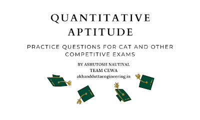 CAT Solved Practice Questions | Quantitative Aptitude (QA) | Part 4