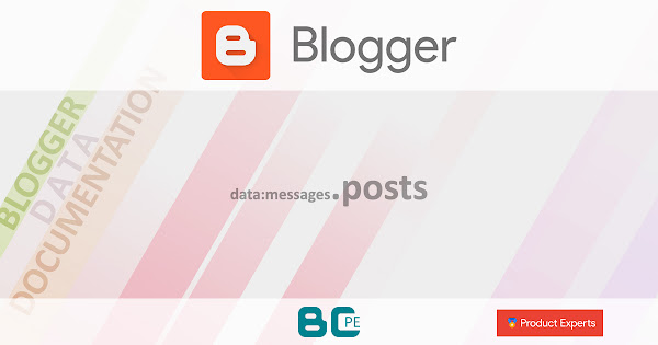 Blogger - data:messages.posts