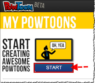 PowToon - Старт
