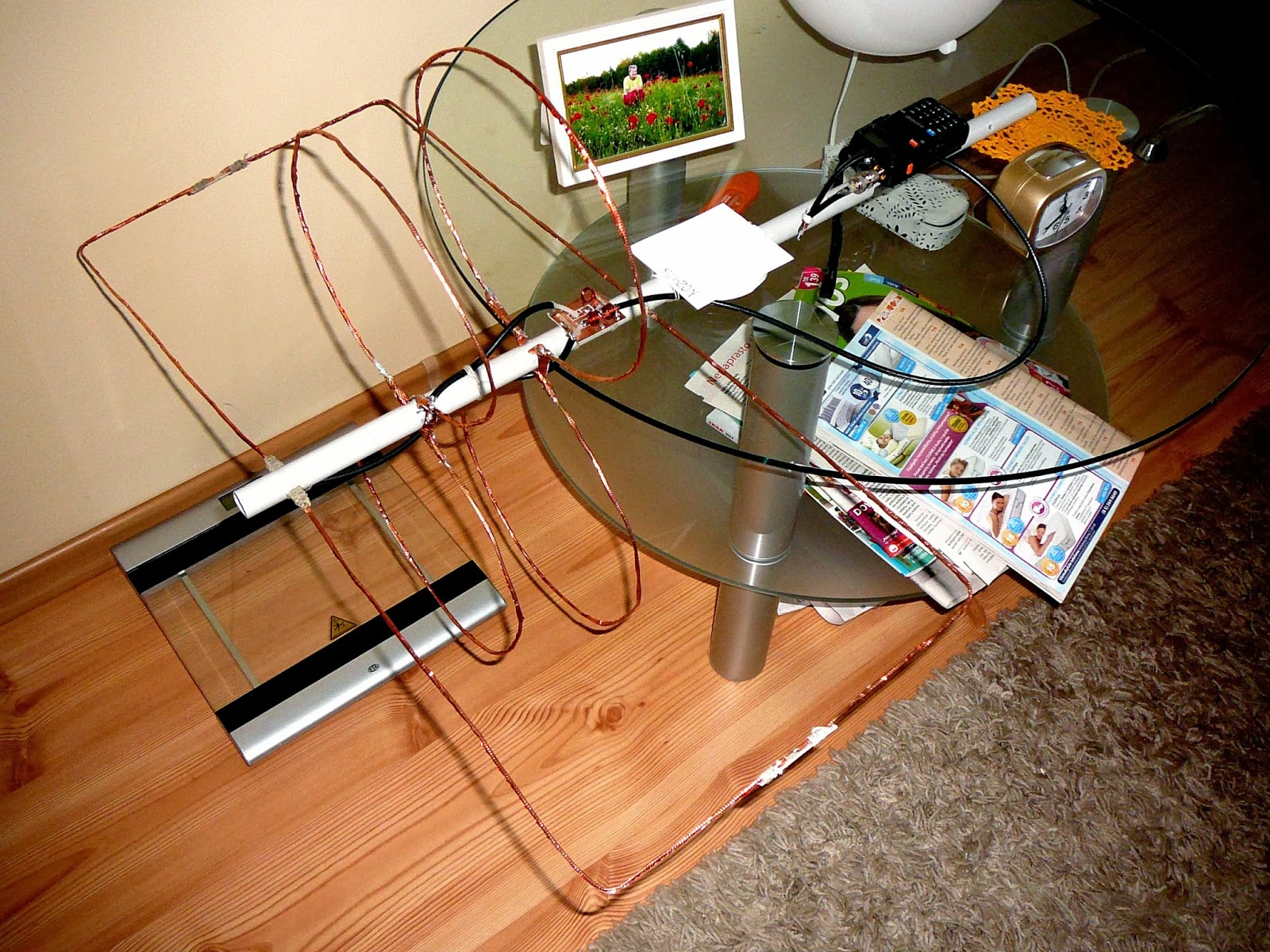 LY3LP laboratory: DL7KM + Moxon antenna