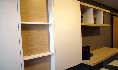 MOBILIARIO DE COCINA CON BUFFET DECORATIVO