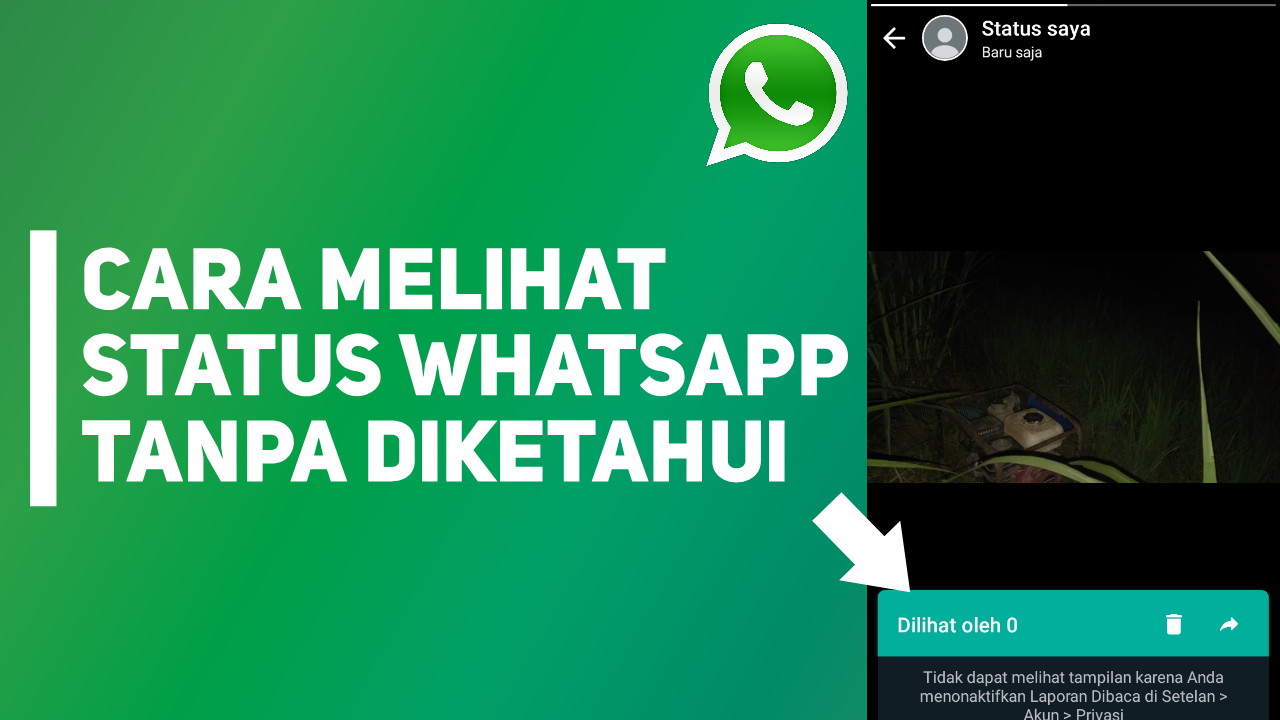 3 Trik Cara Melihat Status WhatsApp Orang Lain Tanpa Diketahui