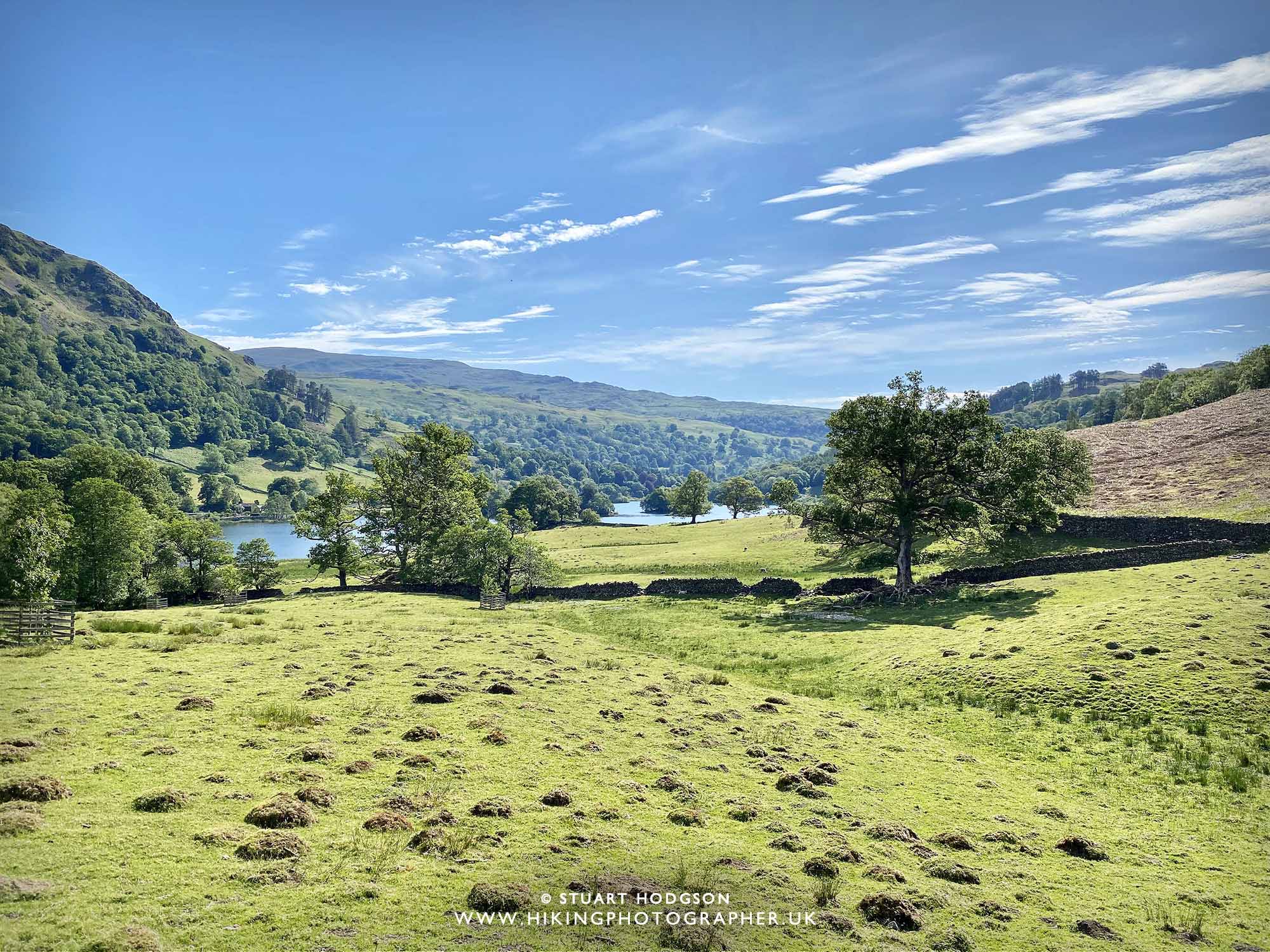 Loughrigg Fell Langdale Windermere Ambleside Walk map route Grasmere Lake District lakes