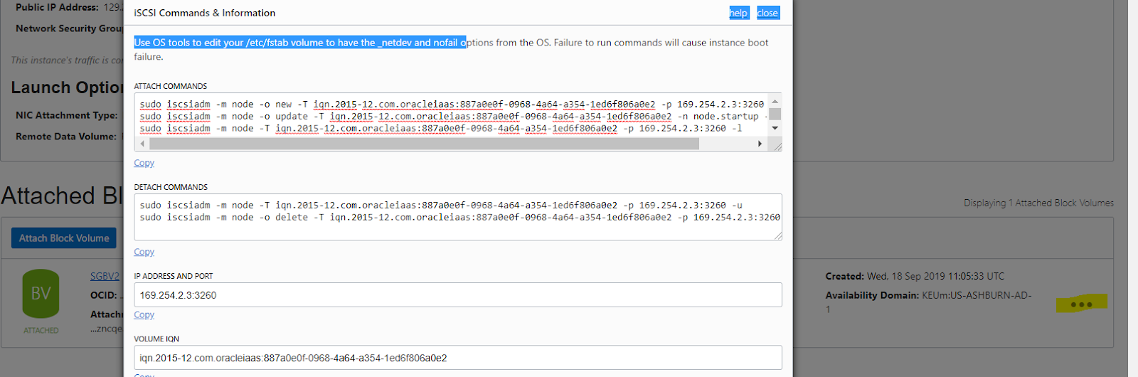 Introduction to Oracle Cloud Infrastructure Block Volume and Step by