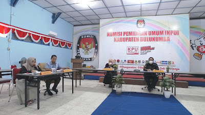 KPU Bulukumba lakukan Perbaikan Rekap DPB Periode September 2021