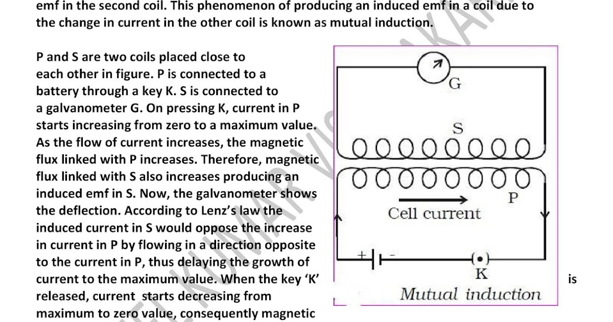 Mutual Induction