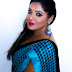 Reshma Pasupuleti Hot In Blue Saree | Tamil actress big boss 3 fame