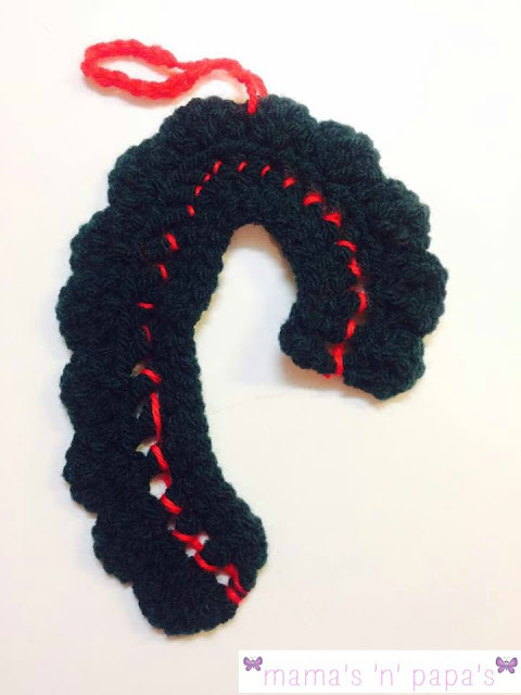 crochet a candy cane πως να πλεξεις ενα ζαχαρωτο