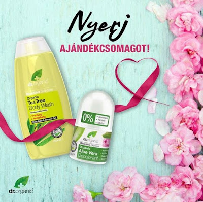 Dr Organic ajándékcsomag Nyereményjáték