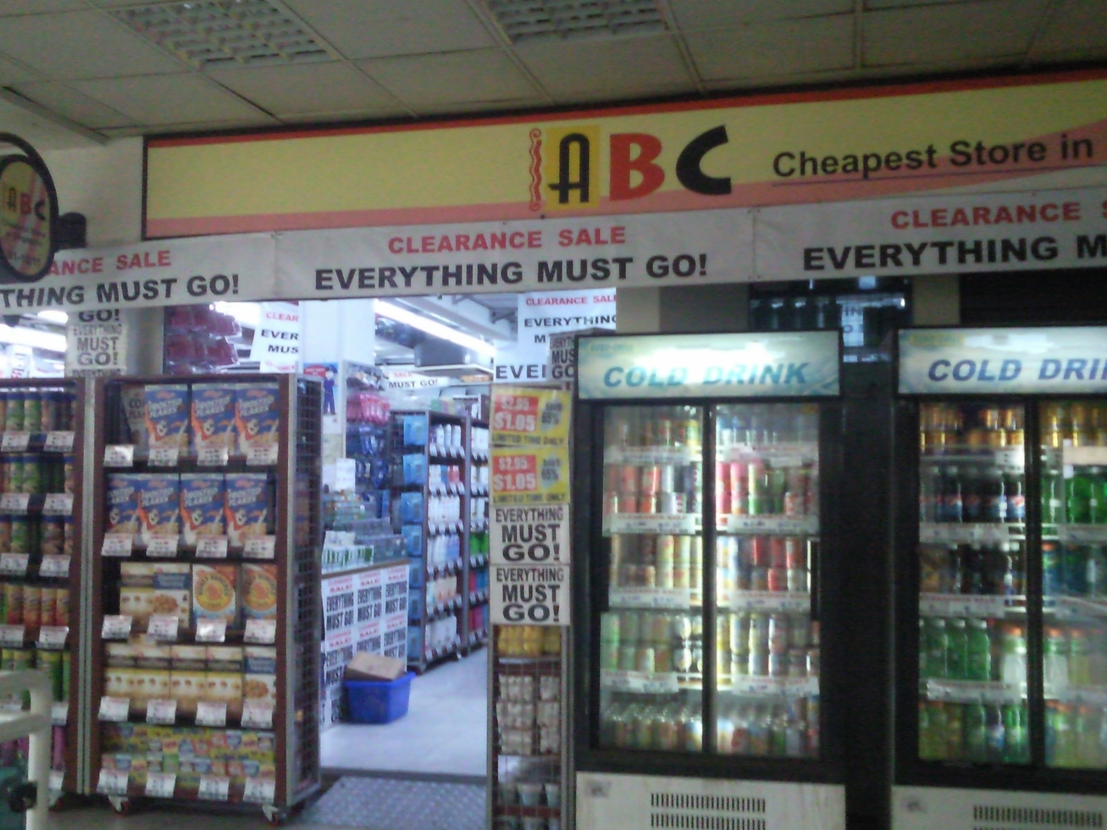 Singapore warehouse sales and events ABC Store at Taman Jurong