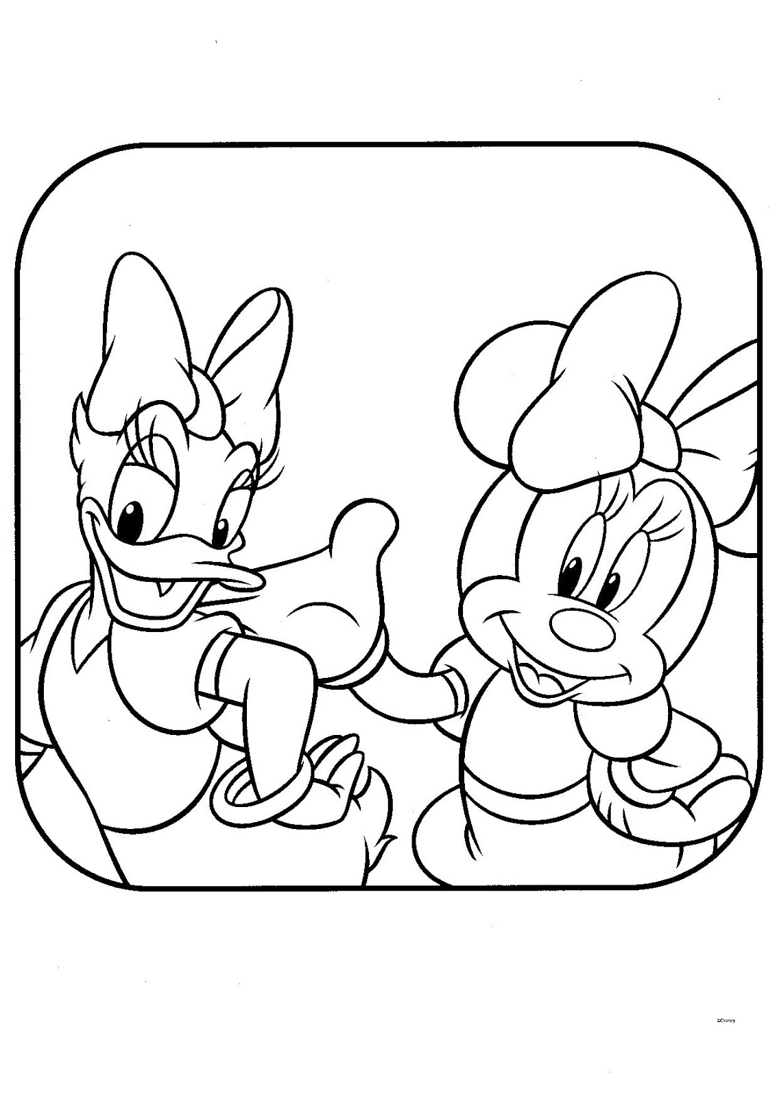 Dibujos para Colorear, Pintar , imprimir.....: MINIE MOUSE PARA COLOREAR