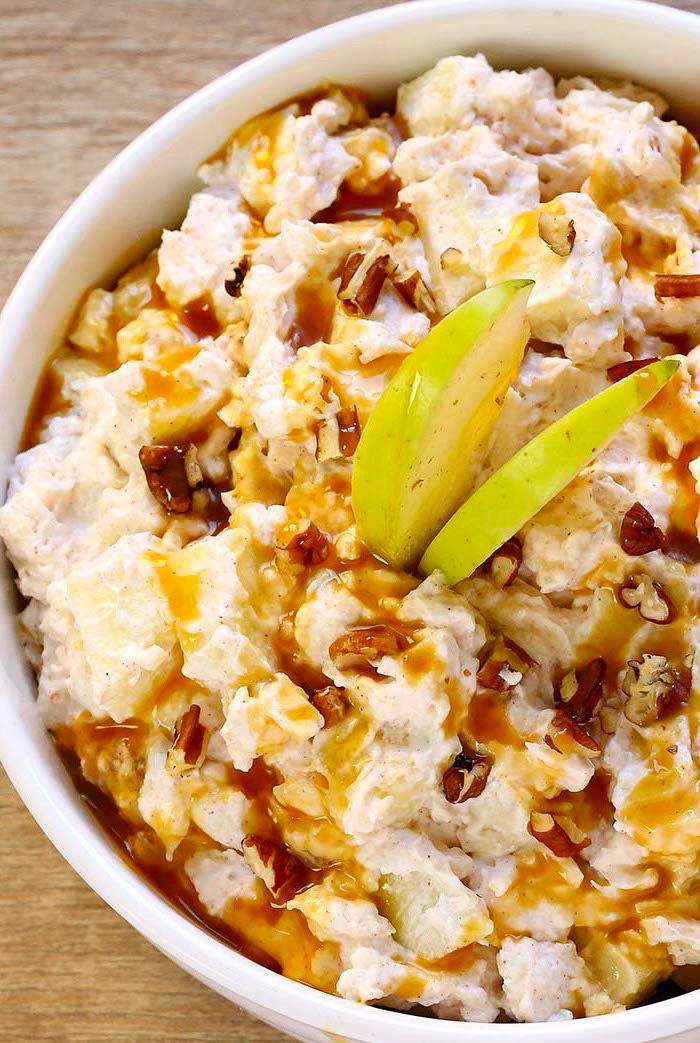 Caramel Apple Salad Recipe Joki's Kitchen