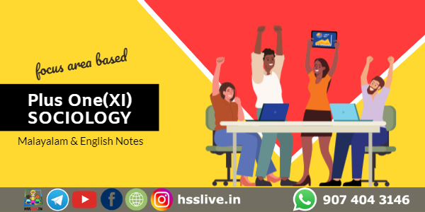 plus one sociology focus notes malayalam english plus one sociology focus notes malayalam english