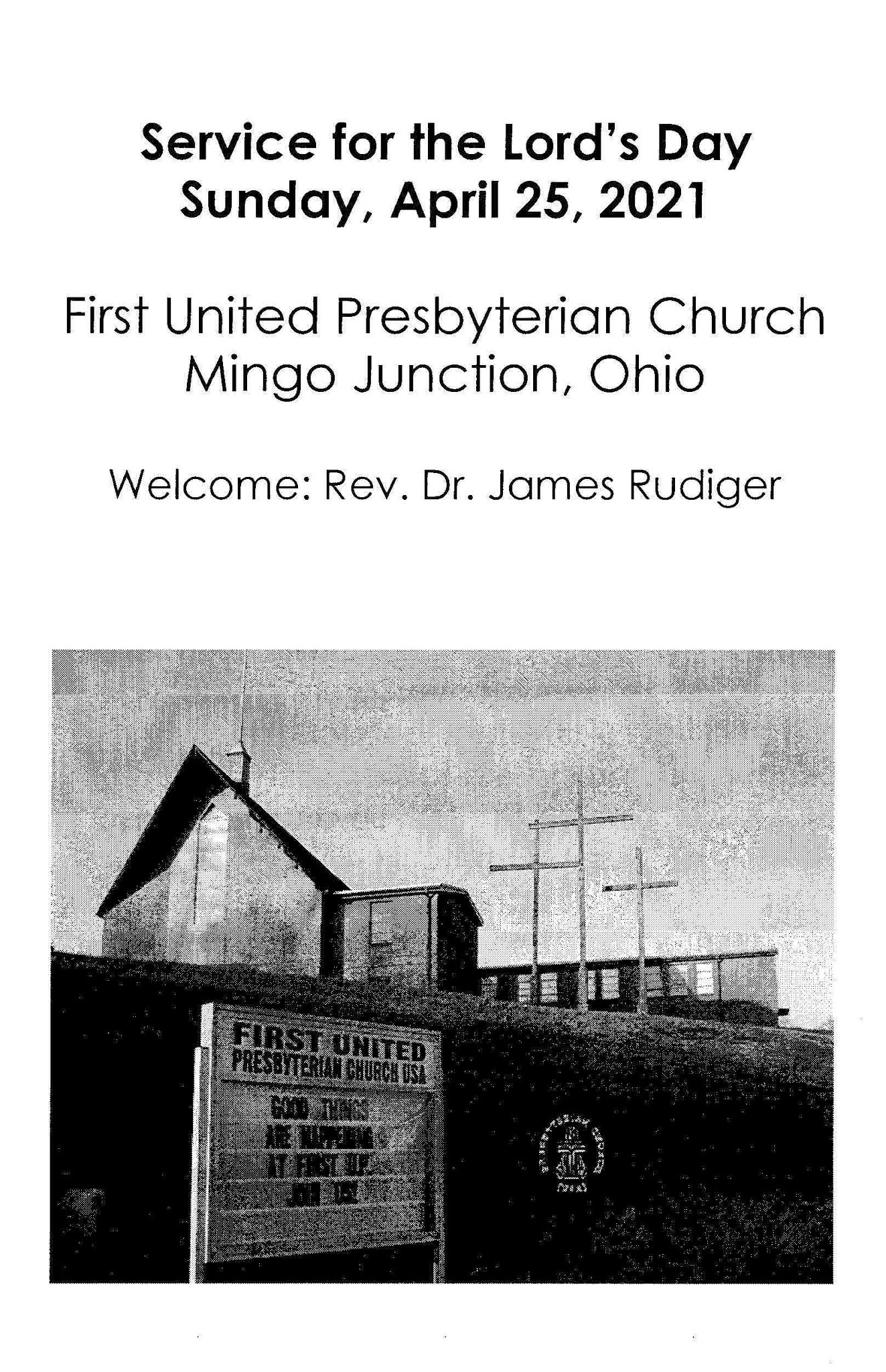 Pray, Praise and Worship The First United Presbyterian Church of Mingo