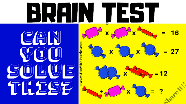 Maths Brain Teasers Challenge: Test Your Algebra Skills