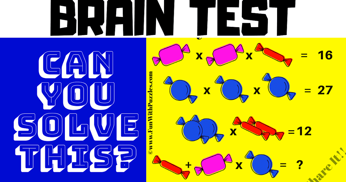 Math Brain Teasers For Middle School Students