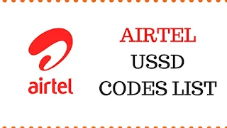 Airtel USSD Codes Prepaid & Postpaid 