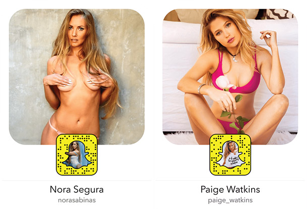 20 mulheres sexy para seguir no Snapchat - Parte 2