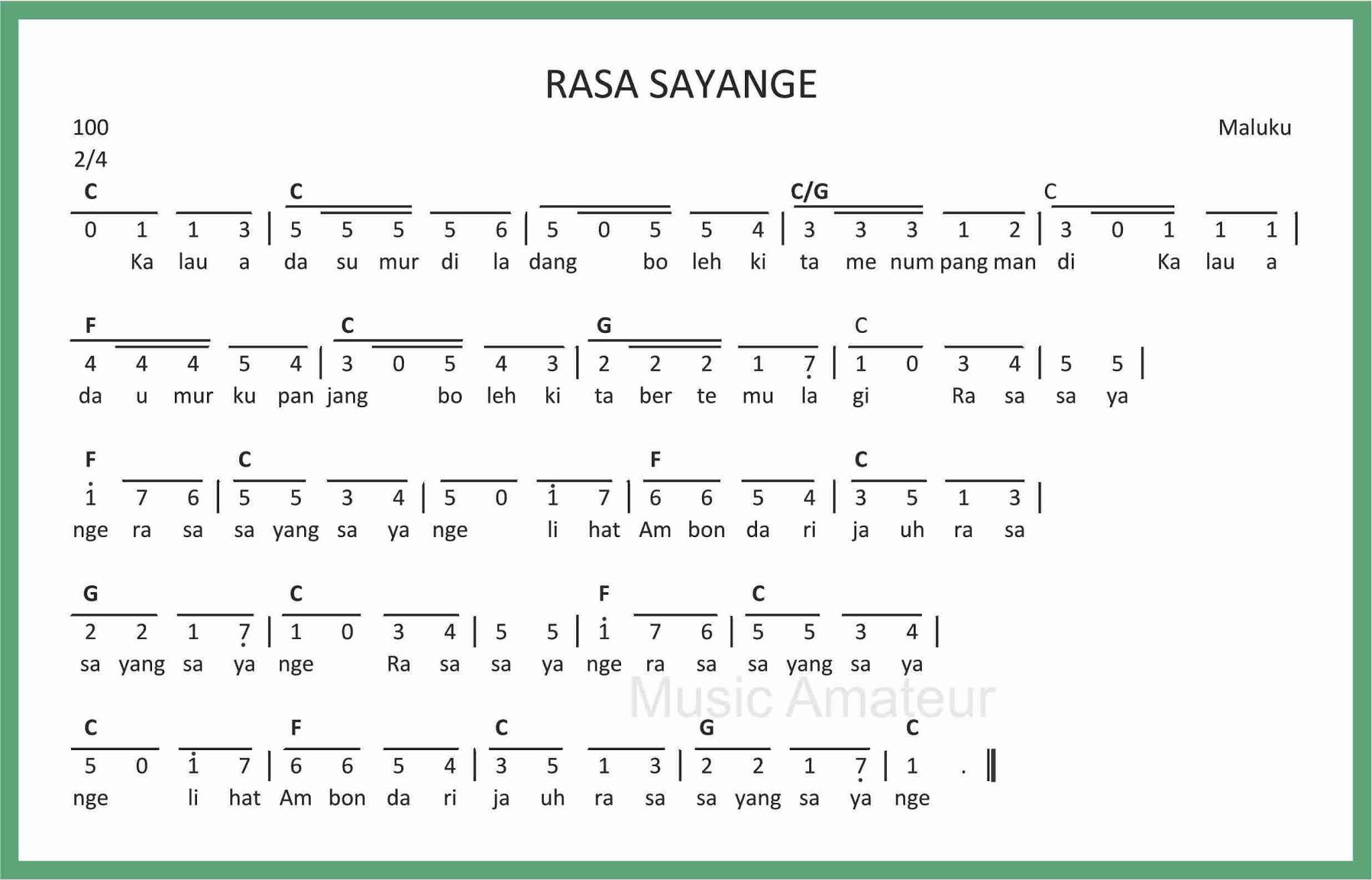Lirik Dan Kunci Gitar Lagu Havana