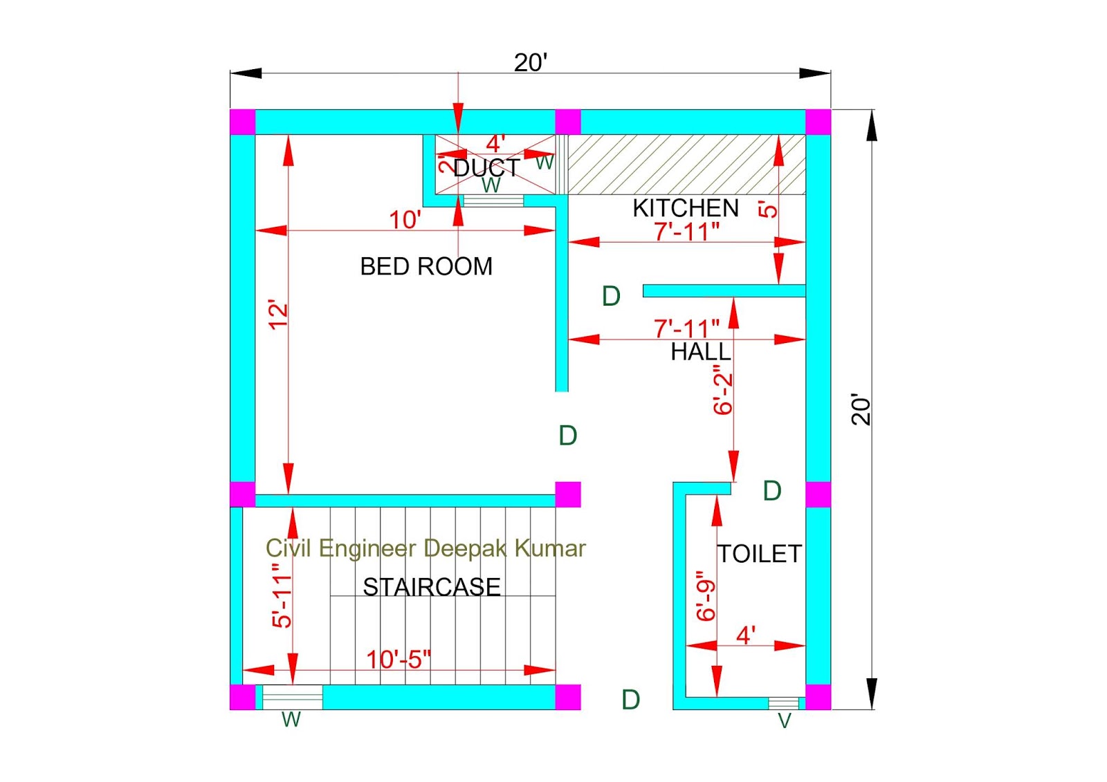 Full One Bedroom Tiny House Layout 400 Square Feet Apartment Therapy Tiny House Layout 400 Square Feet